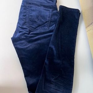 AG Adriano Goldschmied Velvet Pants